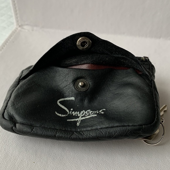 COPY - Vintage Simpsons leather made in Korea pocket wallet,change slots and ke… - Picture 8 of 12